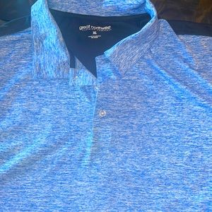 Mens Blue Polo